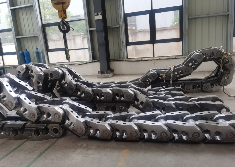 600-toneladang Dual Cylinder Horizontal Chain Press